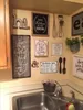 Mutfak Kurallarımız Metal İşaretleri 8x12 inç Vintage Teneke İşaret Barları Pubs Ofisleri Komik İşaretler