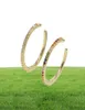 2019 Yeni Tasarımcı Kadınlar Renkli CZ Circle Ear Kumbası Sargı Kupaları Altın Renk Düğün Piercing Dualpurpose Mücevher Kulüpleri9994552