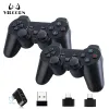 Gamepads Vilcorn 2.4GHz draadloze gamepad voor pc/ tv -USB -gamecontroller Joystick voor Super Console X Pro/ PK05/ PK08/ Y3/ M8/ U9/ G5/ G7/ B01