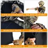 Pantaloni Han Wild Tactical Suit Thirts e Pants with Pads Hunting Combat Uniform Outdoor Equipaggiamento Excersice e Entertainment