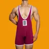 Mens Sexy Tight Contrast Color Stretch Jumpsuit Body Shaping Simple Thin Letter Printed Sports Fitness Jumpsuit Men 240410