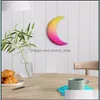 Molds Resin Moon Shell Butterfly Shape Sile Handmade Coaster Crescent Epoxy Craft Decor Mod Drop Delivery Jewelry Tools Equipment Dhpbs