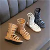ロマンサンダルサマーキッズガールホローオープントゥーモデル高ヘルプサンダルnonslip Shoes 3 Colors74902026949240
