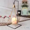 Bougeoirs Gothic Geometric Holder Centres de table Decoration Bar Bar Anniversaire de mariage Ornement Ornement Candlestick