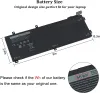 Batteries H5H20 Laptop Battery Compatible For Dell XPS 15 7590 9550 9560 9570 Precision 5510 5520 5530 Series 11.4V 56WH 3CELL 62MJV M7R96