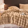 Filtar Vinter varm Super Soft Plush Filt - Thicken Chair Window Bay Soffa Room Living Mat
