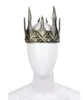 Cospty oude hoofdtooi Viking Corona Hombre Medieval Men Royal King Tiaras Soft Crown Hair Accessories1524848