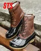 STS Women039S stövlar Lady Boot med vattentät blixtlås gummisula Kvinnor Regnstövlar LACE UP ANKLE SHOES Vinterkvinnor SHO9032816