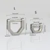 voor titanium legering D-vorm buckle metal d rings riem hoefijzers gespochten voor doe-het-zelf portemonnee sleutelhanger roest