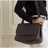 Branded Handbag Designer Sells Women's Bags at 65% Discount Cowhide Womens Bag the Row Leather Large Capacity Shoulder Crossbody