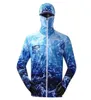 2023 Prestaties Visshirt Men UPF 50 UV Zonnebescherming Snel droog gaas Koeling Viskleding met lange mouwen 2208151858245