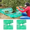 Couverture de rangement de feuilles Tarp paysage étanche de tapis de jardin facile avec boucles d'angle pour le rangement facile du jardin pour le parc