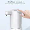Sıvı Sabun Dispenser Otomatik Sensör Köpük Dokunsuz Akıllı Yıkama El Makinesi Banyo USB Şarjı