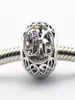 Vintage Letter K Clear CZ Silver Beads Fits Bracelets Authentic Sterling-Silver Bead DIY Charm Wholesale Charms LE015-K7575801