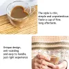 Heart Love Shaped Glass Mug Couple Cups Double Wall Heat-Resisting Wine Glasses Tea Cups Milk Espresso Coffee Mug Drinkware