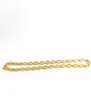 Men039s solido 14 k giallo fine oro gf da sole cracace anelli di collegamento catena di collegamento 24quot 10 mm regalo di San Valentino prezioso8447261