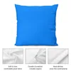 Oreiller azure Blue Throw Couvre le canapé de luxe S décoratif