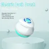 Massageador 5 em 1 escovas de banho elétricas Passagens de silicone USB 3 velocidades Brush de massagem de chuveiro rotativo Spa de limpeza à prova d'água