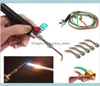 Other Equipment 5 Tips In Box Micro Mini Gas Little Torch Welding Soldering Kit Copper And Aluminum Jewelry Repair Making Tools Dr5895663