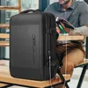 Rackpack 40l Travel Men Business School расширяется USB -сумка большая мощность 17 -дюймового ноутбука водонепроницаемая мода