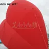 5mH 16.4ft high Inflatable Red Inclined Heart Model For Valentine's Day/Advertising/Party Decoration