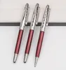 한정판 Petit Prince Pen Dark Red and Blue Metal Sculpture Rollerball Ballpoint Fountain Pens 문구 사무실 학교 SUP4389264