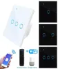 WiFi Smart Light Switch Glass Panel Touch Switch kompatibel mit Alexa Google Home Smart Wall Switch 10A 90250V Telefon App Timer F16044929