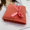 Gift Wrap 500pcs/Lot Est Custom Logo Envelope Velvet Bag With Bow-knot Luxury Flap Suede Accessories Jewelry Pouch