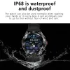 Regarde la nouvelle entreprise ronde pour les hommes intelligents cadrages personnalisés IP68 IP68 Bluetooth imperméable Réponse Call Tracker Sport Smartwatch Men Women