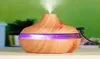 300ml Essential Oil Diffuser Ultra humidifier USB Electric Wood Grain Cool Mist Diffusers air purifiers with 7 LED color light7696516