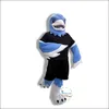 halloween Blue College Falcon Mascot Costumes high quality Cartoon Character Outfit Suit Carnival Adults Size Christmas Party Carnival Party
