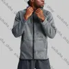 Lu lu s mannen nieuwe yoga ritssluiting capuchon jas casu lange mouwen buiten jogger outfit fiess sport dubbelzijds geborsteld stof materi outdarnen 383