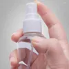 Förvaringsflaskor 50/100 ml Rensad sprayflaska Pet Plastis Dispenser Alkohol Sterilisator Small 3 Styles Push Pump tom