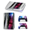 Stickers GAMEGENIXX PS5 Digital Edition Skin Sticker Waves Protective Vinyl Wrap Cover Full Set for PS5 Console and 2 Controllers
