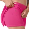 Scherma delle gonne Luolu Sports Sports Gonna a pieghe corta a metà vita.Golf Tennis Fitness Half Skirt Outdoor Casual Style. Rivestimento interno.Con logo