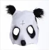 Halloween Party Cosplay panda face head mask Cro Panda Mask Newly Style Party Fancy Dress Novelty Latex cool mask6265789