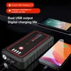 99800mAh Car Jump Starter Power Bank Carregador de emergência Iniciar o dispositivo inicial Booster Battery Auto Externo Bateria Assecories