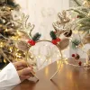 Christmas Headbands Gift Xmas Hair Accessories Headband Fancy Reindeer Antlers Hairband Merry Christmas Decorations