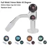 Soudure complète Fumer des slurpères Terp 20 mm OD Quartz Banger Nails avec 22 mm Dichro Glass Ball Pill 10 mm 14 mm pour les bangs en verre de gréement DAB