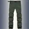 Men's Pants Summer Men Army Tactical Stretch Quick Lightweight Cargo Joggers Work Trousers Dry Military Breathable Casual Waterproof
