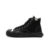 Nowy Maison Mihara Yasuhiro Oryginalne Sole Low Cut Canvas Buty dla mężczyzn Miharayasuhiro Toe Cap Sneaker Męs