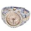 Luxe die er volledig uitziet, bekijk Iced Iced for Men Woman Top vakmanschap uniek en dure Mosang Diamond 1 1 5a horloges voor hiphop industrieel luxueus 1475