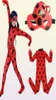Halloween Spandex Costume For Kids Teenager Girls Elastic Birthday Christmas Cosplay Lady Bug Zentai Clothing Outfit Set T6800052