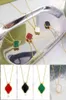 Klassieke luxe hanger kettingen voor vrouwen elegante 4four blad klaver medelet ketting ketting van hoge kwaliteit choker ketens ontwerper juwelier1333528