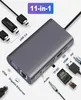 USB 30 Hub USB C Hub Typ C zu Multi HDTV 4K VGA RJ45 LAN Ethernet -Adapter Dock für MacBook Pro Typ C Dockingstation8272594