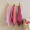 Towel 4pcs/Set Gradient Colour Series Thickened Cotton Soft Water Absorbent Face Solid Towels