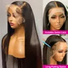 Straight Full Lace Front Wigs Pre Plucked 5x5 Hd Lace Closure Wig 13x6 Lace Frontal Human Hair Wigs 30 Inch