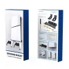 Stands Wall Mount Kit Console Stand med Controller Holder Vertical Stand Storage Stand för PS5 Slim Digital Edition och Disc Edition