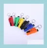 Keychains Lanyards lebensrettende Hammerschlüsselkettenringe tragbare Selbstverteidigung Notfall -Rettungswagenzubehör Sicherheitsgurt Fenster Brea6880810