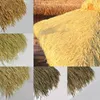 Декоративные цветы симуляция соломенная трава поддельная соломенная искусственная соломенная растение на открытом воздухе на крыше
